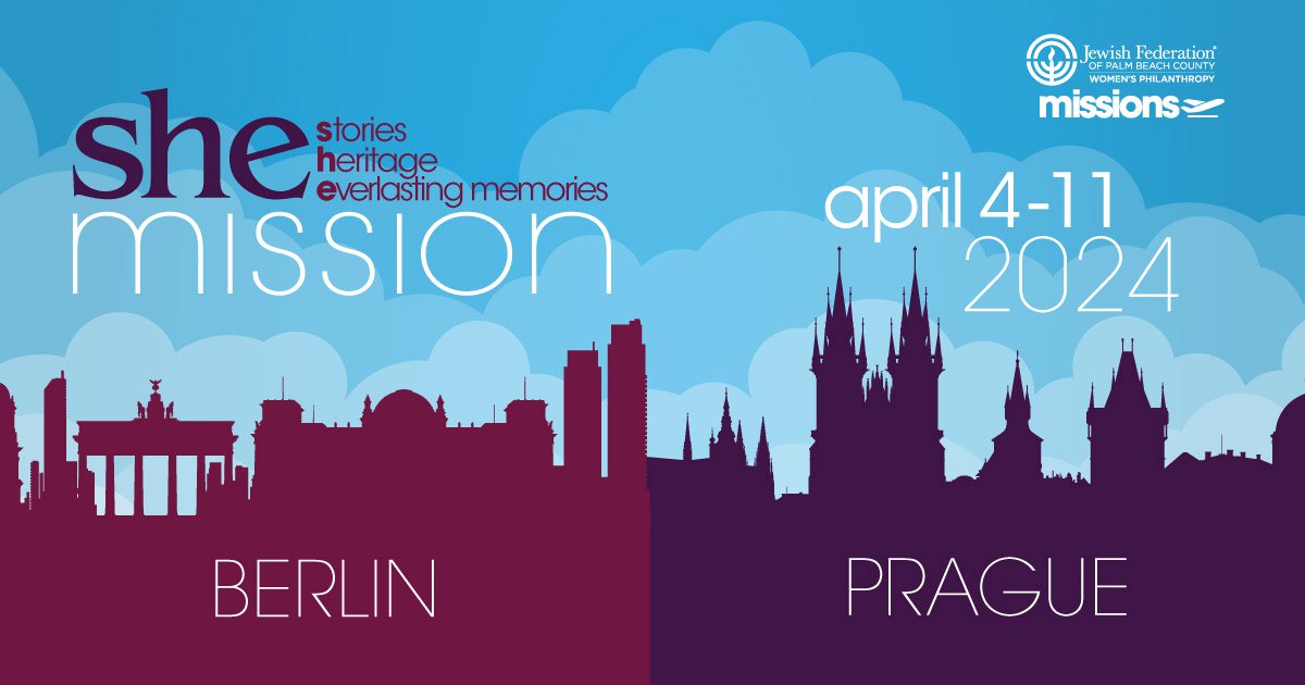SHE Mission 2023 Registration – Jewish Federation of Palm Beach County