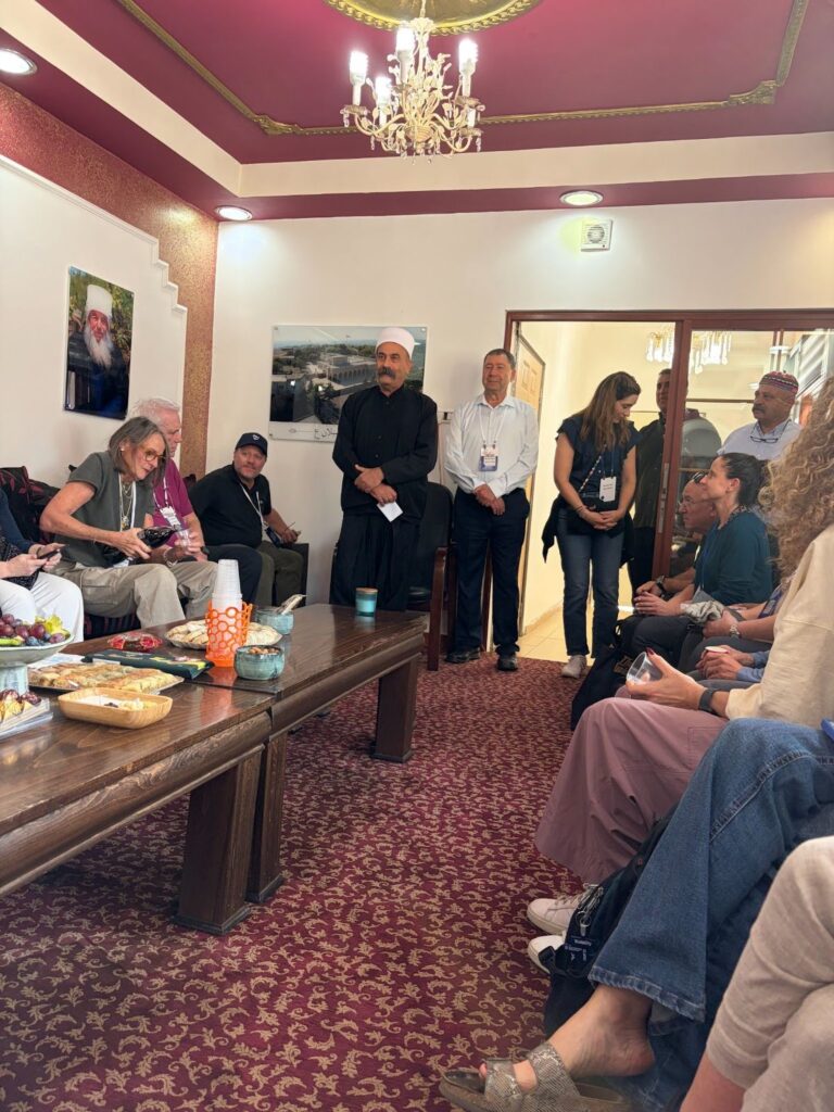 Meeting with the Druze community in Hurfresh