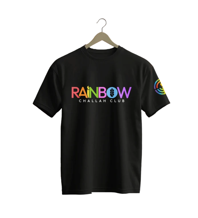 rainbow challah front transparent